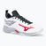 Mizuno Wave Dimension Volleyballschuhe weiß/salsa/schwarz