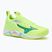 Mizuno Wave Momentum 3 Volleyballschuhe neo lime/schwarz/plish splash