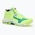 Volleyballschuhe Mizuno Wave Lightning Z8 Mid neo lime/black/splish splash