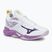 Damen Volleyballschuhe Mizuno Wave Dimension weiß/patricianisch lila/quince