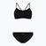 Zweiteiliger Damen-Badeanzug Nike Essential Sports Bikini schwarz NESSA211-001