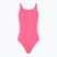 Nike Hydrastrong Solid Fastback einteiliger Badeanzug für Damen Hyper Pink
