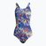 Einteiliger Damen-Badeanzug Nike Multiple Print Fastback lila NESSC050-593