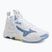 Volleyballschuhe Mizuno Wave Momentum 3 Mid weiß/bellwether blau/belair blau