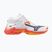 Mizuno Wave Lightning Z8 Mid weiß/feurige Koralle 2/Zitrus Volleyballschuhe