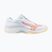 Damen Volleyball Schuhe Mizuno Thunder Blade Z weiß/calypso coral/pale banana