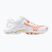 Damen Volleyballschuhe Mizuno Wave Lightning Z8 weiß/calypso coral/pale banana