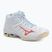 Damen Volleyballschuhe Mizuno Wave Voltage 2 Mid weiß/calypso coral/pale banana