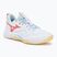 Damen Volleyballschuhe Mizuno Wave Momentum Pro weiß/calypso coral/pale banana