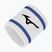 Handgelenk-Schweißband Mizuno Wristband Short With Line 6P white/ultramarine