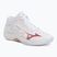 Damen-Volleyballschuhe Mizuno Lightning Select Mid white/rose elegance/lava falls