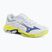 Volleyballschuhe Mizuno Wave Lightning Elite white/lighting yellow/dazzling blue