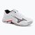 Volleyballschuhe Mizuno Wave Lightning Elite white/black/fiery red