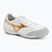 Fußballschuhe Mizuno Morelia Sala Pro TF white/football gold/galaxy silver