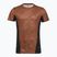 Herren-Laufshirt Mizuno Active DryAeroFlow Graphic copper brown