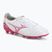 Fußballschuhe Mizuno Morelia Neo IV Pro FG white/fuchsia purple/fuchsia purple