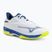 Tennisschuhe Mizuno Wave Exceed Court CC white/dazzling blue/lightning