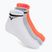 Socken Mizuno Training With Line white/cloudspace/lava orange