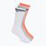 Socken Mizuno Training With Line white/cloudspace/lava orange