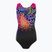 Speedo Digital Placement Splashback Kinder Badeanzug einteilig schwarz und rosa 8-00262514738