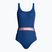 Speedo Belted Deep U-Back Damen Badeanzug einteilig navy blau 8-00307415498