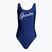 Speedo Logo Deep U-Back einteiliger Badeanzug navy blau 8-00307614518