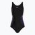Speedo Plastisol Placement Muscleback Kinder-Badeanzug einteilig schwarz 8-0832414379