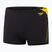 Herren Speedo Hyper Boom Splice schwarz/zitrone Nieselregen schwimmen Boxershorts