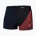 Badehose Herren Speedo Medley Logo Aquashort black/siren red