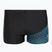 Schwimm-Boxershorts Herren Speedo Medley Logo Aquashort black/picton blue