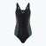 Speedo Placement Muscleback hypergelb einteiliger Badeanzug