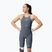 Speedo Fastskin Damen-Badeanzug LZR Pure Valor 2.0 Closedback Kneeskin Grau Blei / Acadia Blau / Mainline