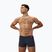 Herren-Schwimmshorts Speedo Hyper Boom Splice grau lead/neon coral
