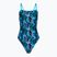 Damen-Badeanzug Speedo Printed Web Back canyon ombre/black