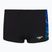  Jungen-Badeboxer Speedo Digital Panel Aquashort Anthracite/Clover