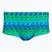 Herren Badeboxer Speedo ML Printed 13.5 cm Brief quilted triangles/lagoon blue