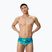 Herren Badeboxer Speedo Printed 13.5 cm Brief sunset grove/green