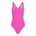 Damen-Badeanzug Speedo Solid Powerback neon flamingo