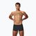 Herren-Badeboxer Speedo Hyperboom Aquashort anthracite/high risk red