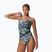 Damen-Badeanzug Speedo Hyperboom Print Medalist pale clover