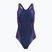 Damen-Einteiler Badeanzug Speedo Print Medalist peacoat