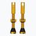 Peaty's X Chris King MK2 Presta Tubeless-Ventile Satz 42 mm gold
