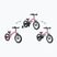 Kinderfahrrad Qplay Miniby 3in1 rosa