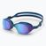 Nike Expanse Mirror Court blaue Schwimmbrille