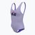 Nike Multi Logo U-Back lilac bloom einteiliger Badeanzug für Kinder