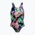 Einteiliger Schwimmanzug Kinder Nike Hydrastrong Multi Print Fastback rainbow