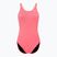 Einteiliger Schwimmanzug Damen Nike Hydrastrong Solid Fastback hot punch