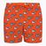 Herren Nike Multi Print 5" Volley Badeshorts orange blaze