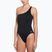 Einteiliger Damen-Badeanzug Nike Essential Asymmetrical schwarz