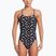 Einteiliger Damen-Badeanzug Nike Hydrastrong Cutout jet black